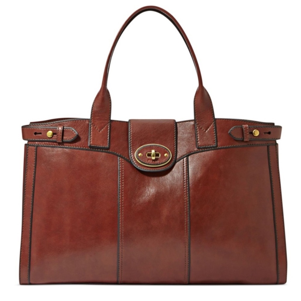 Fossil Vintage Y2K RARE RETIRED Reissue Weekender Shoulder Bag Satchel